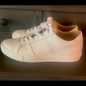 Greats Brooklyn Made in Italy white leather women’s size 10 sneakers